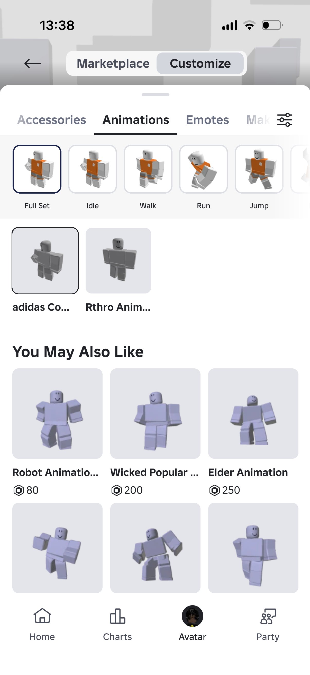 500+ robux total, Sale, Voice chat: Yes