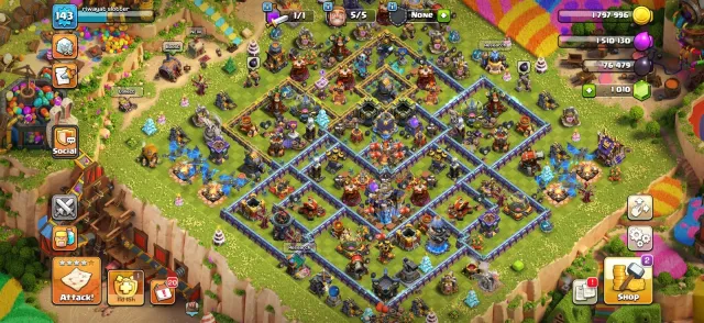 CHEAP PRICE 🔥TH18 MAX QUEEN 🔥, 18 TH Home Village, 10 TH Builder Base