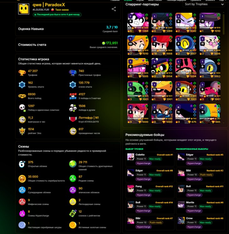 🌼2021🌼 ☯️59 fighters with hyper☯️ ⚔️18-11 FORCES⚔️✅AUTO-DISTRIBUTION✅, trophies 47207, brawlers 102, primes 18