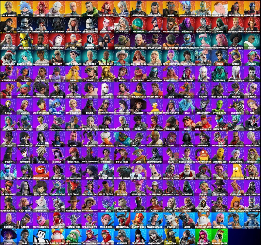 87 skins | Twyn | The Imagined | Renzo the Destroyer | Nezumi | full mail access | BM, Sale, skins 87