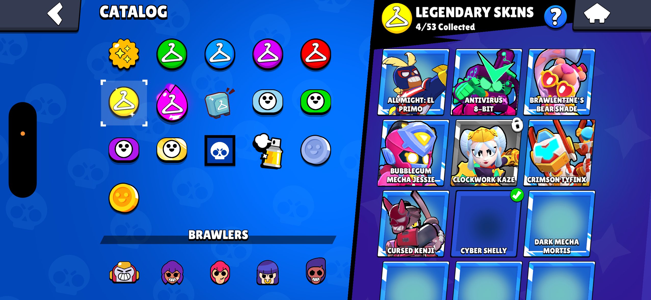 🪐 PERFECT 2021 ACCOUNT | 70K COINS + 122 GEMS | ACCOUNT RE-LINKING AVAILABLE🪐, trophies 51228, brawlers 91, primes 24