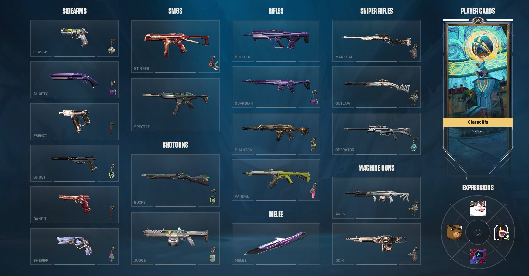 EU|TR 3 KNİFE 2 BP KNİFE FULL ACCOUNT 3 VANDAL 2 PHANTOM 1 SHERİFF GHOST AND MORE, Sale, Gold 1, Agents: 15, Skins: 35