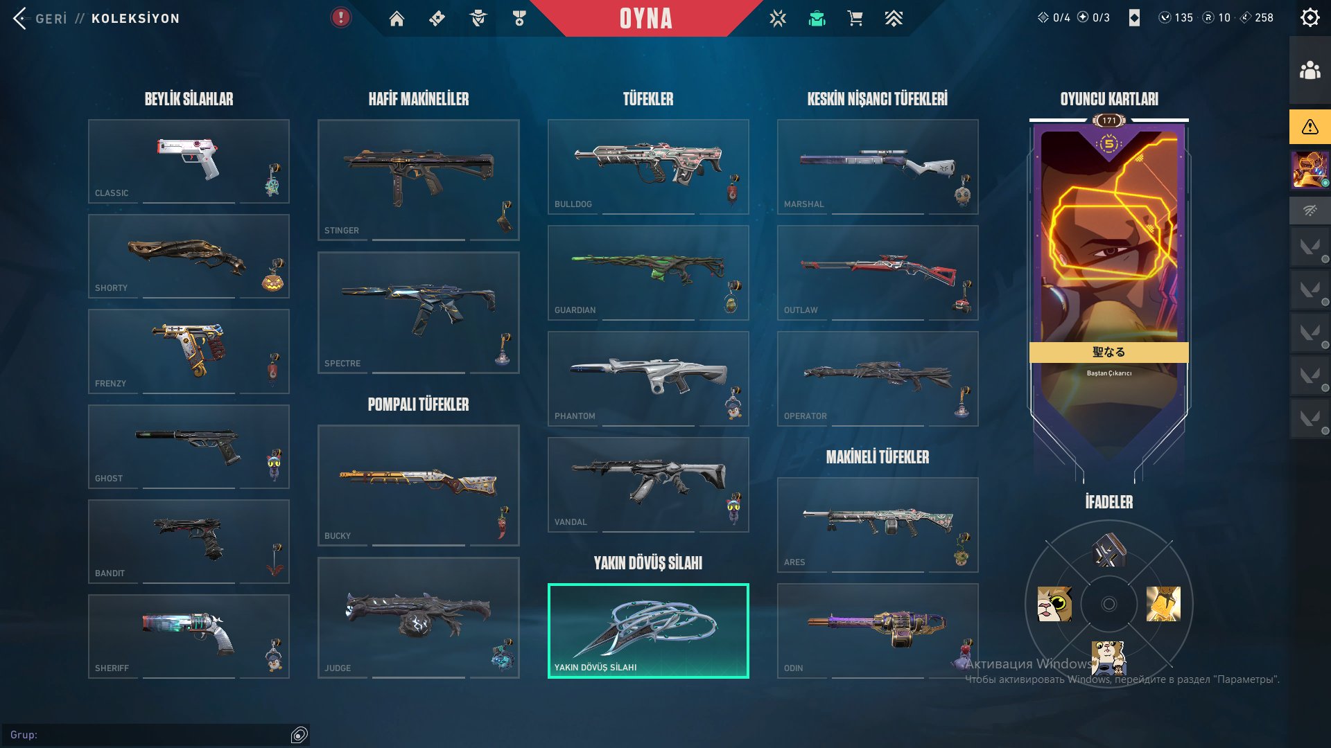 ✅KNIFES 18|VANDALS 15|PHANTOMS 11|SHERIFFS 8✅SILVER 1 | ALL AGENTS✅ NATIVE MAIL, Sale, Ranked unlocked, Agents: 28, Skins: 168