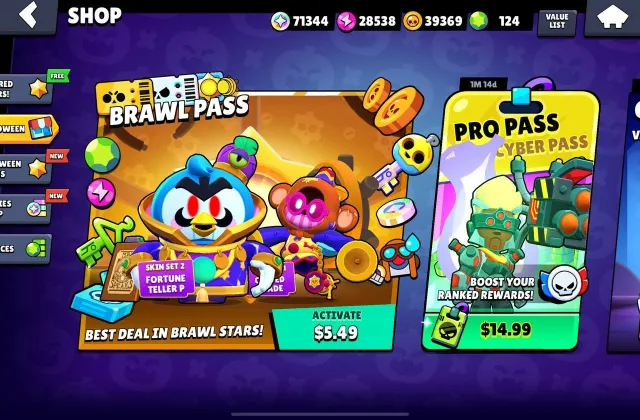 2019🎀LEGA 2 POWER LEAGUE🎀MASTER🎀22K TRIO🎀4 OLD BP🎀NITA RED NOSE🎀TRADER GAIL🎀PALADIN VOLT, 74500 trophies, 105 brawlers, 48 primes