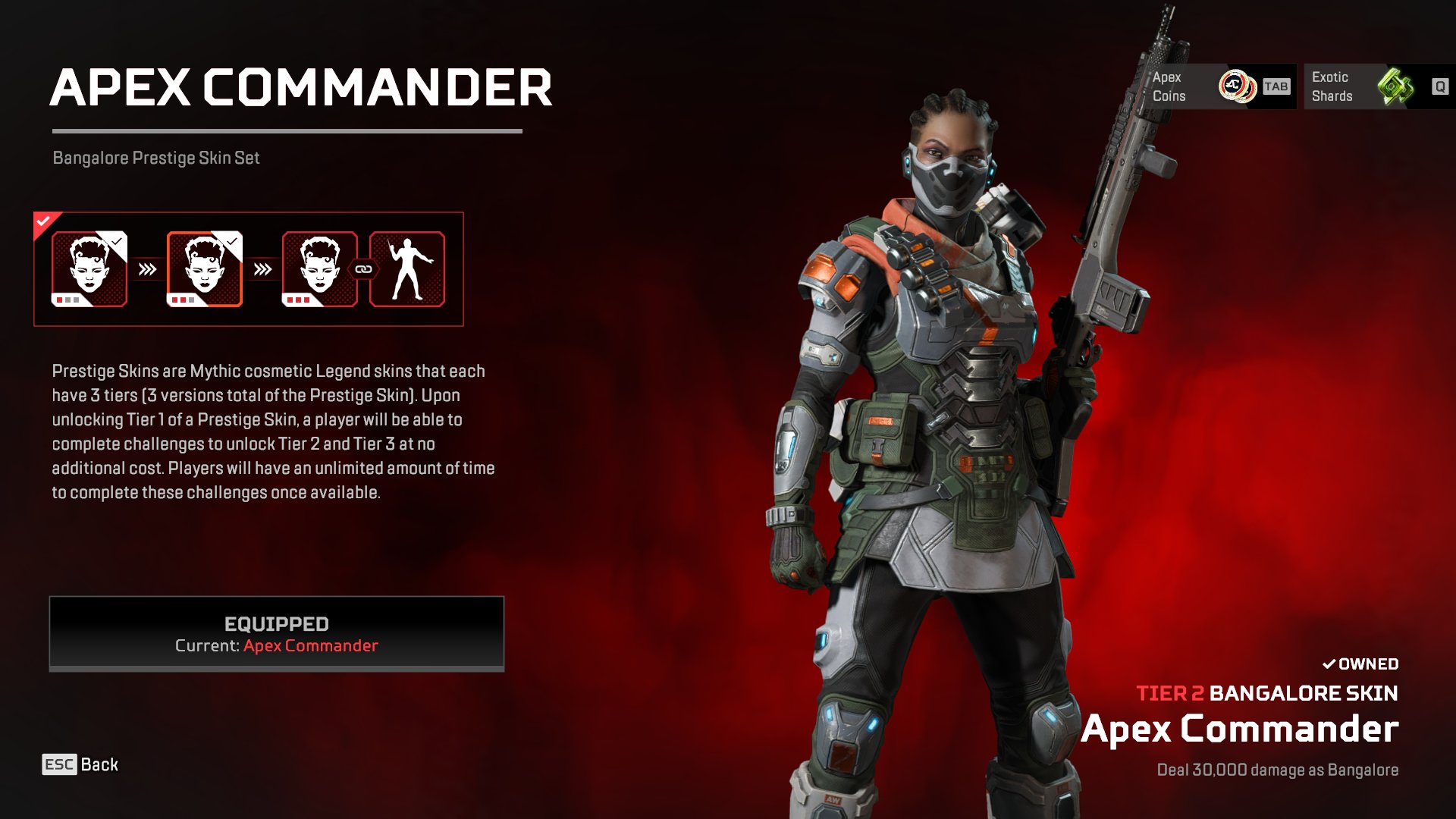 🍀 【Bangalore Prestige】🍀 EA APP + PSN + XBOX🍀 RANKING OPEN ♦️, Rookie, 89 level, Relic: Yes