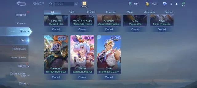 🔥PUKHLIY ACCOUNT WITH COLLECTOR & KOF SKINS (78 SKINS)! 🔥