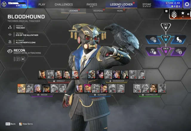 Personal twink acc. BH from event, Wraith from event, gorgeous r99, Silver, 57 level, Relic: No