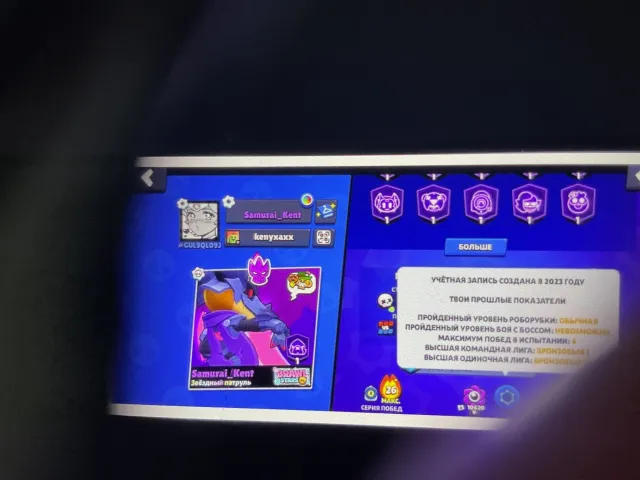 2023 34,600.86 out of 106 Skins – 8.7k. Valentine Shade, 34,600 trophies, 86 brawlers, 92 primes