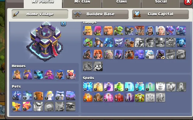 💝⚡Th 15 | 9 Builders | (56 /72 /40 /49 /31/10)_(8 EPIC Equipment) (DEFENCE ALMOST MAX), 15 TH Родной Деревни, 9 TH Строителя