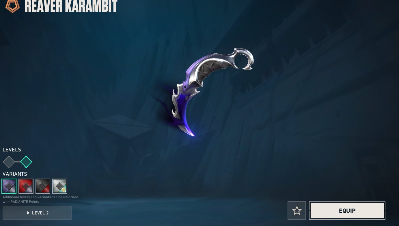 EU FULL ACCESS 2 KNIVES KARAMBIT REAPER KNIFE XENOCHANTOR VANDAL REAPER 11 SKINS, Sale, Platinum 3, Agents: 28, Skins: 30