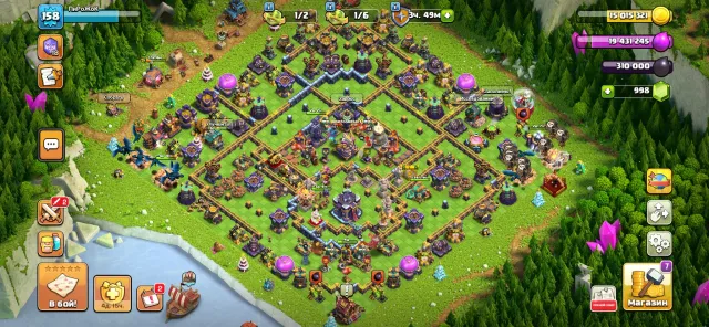 🔴ALMOST FULL 15TH🔴ON A CLEAN EMAIL🔴HEROES 63/64/44/30/28/1🔴700+ GEMS🔴SKINS FOR HEROES🔴DECORATIONS🔴BS/CR, 15 TH Home Village, 9 TH Builder Base