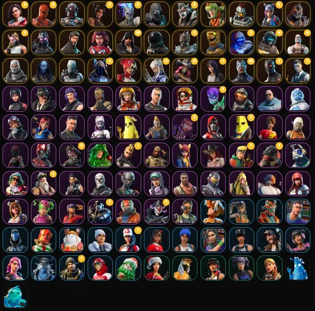 👽COMPTE FORTNITE (EPIC GAMES)🔶PC🔶TAKE THE L🔶AGENT ÉLITE🔶HYPE🔶AGENT RÉNÉGAT🔶111 SKINS👽