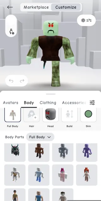 Account 25-26 years old with Korblox in MM2, InkGame, Army Simulator, RP, etc., Sale, Voice chat: No