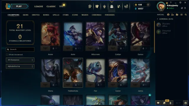 EUW S 16 Platinum IV LP 31 108 RP) 🔥 34 LVL 🔥26 Champs - 🔥6037, Продажа, уровень 34, чемпионы 26, Платина