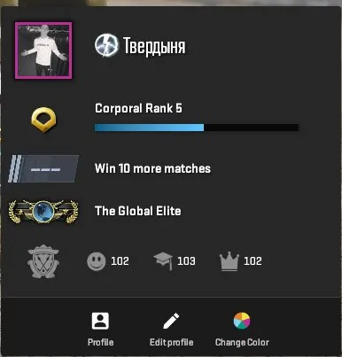 💛🖤 【 CS2 PRIME】💛🖤【 GLOBAL IN PARTNERS 】, Sale, Inventory empty, Has PRIME, 1 CS Rating, Competitive