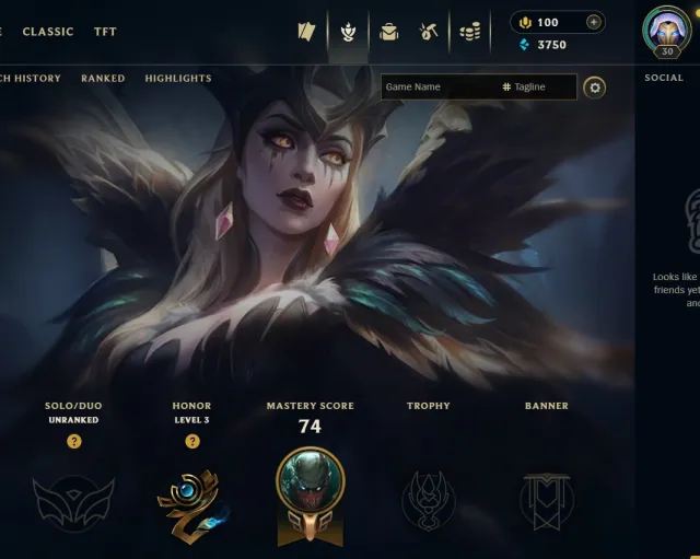 EUW - Ranked Ready +10 QP Hand leveled unverified Coven Leblanc, Sale, level 30, champions 26, skins 1, No rank