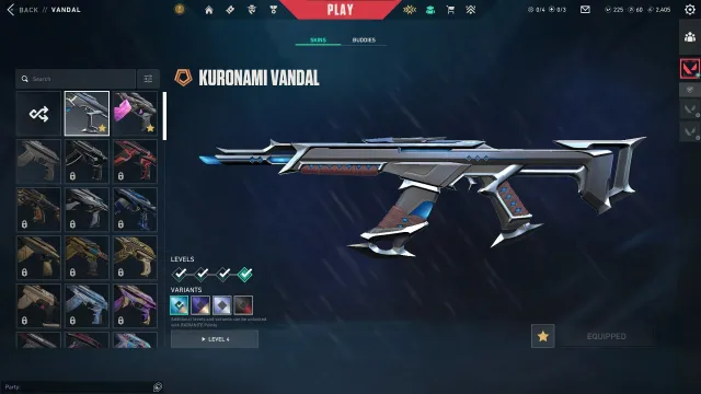 2 KNIVES (XEROFANG | ETERNAL MONARCH) 2 VANDALS (KURONAMI | REVENGE OF DOLMIR) ASCENDANT 2 IN PEAK, Sale, Rank 1, Agents: 22, Skins: 7