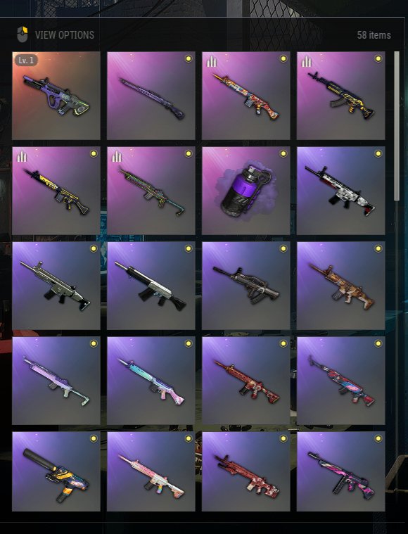 ⭐Neon Dream - AUG + Purple Smoke 🚀Auto-Delivery💎First mail✅NickName Change Coupon❤️Screens, Yes BATTLEGROUNDS Plus