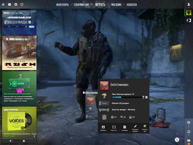 sell account in cs with prime, Sale, Inventory empty, Has PRIME, 16000 CS Rating