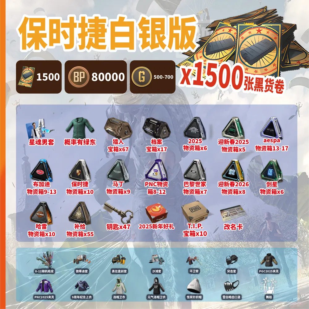 🧣1,500 Coupons🧣🔥250+ Chests🔥80,000 BP🔥500–700 G-Coin🔥Xinghun Set + Name Change🔥, No BATTLEGROUNDS Plus