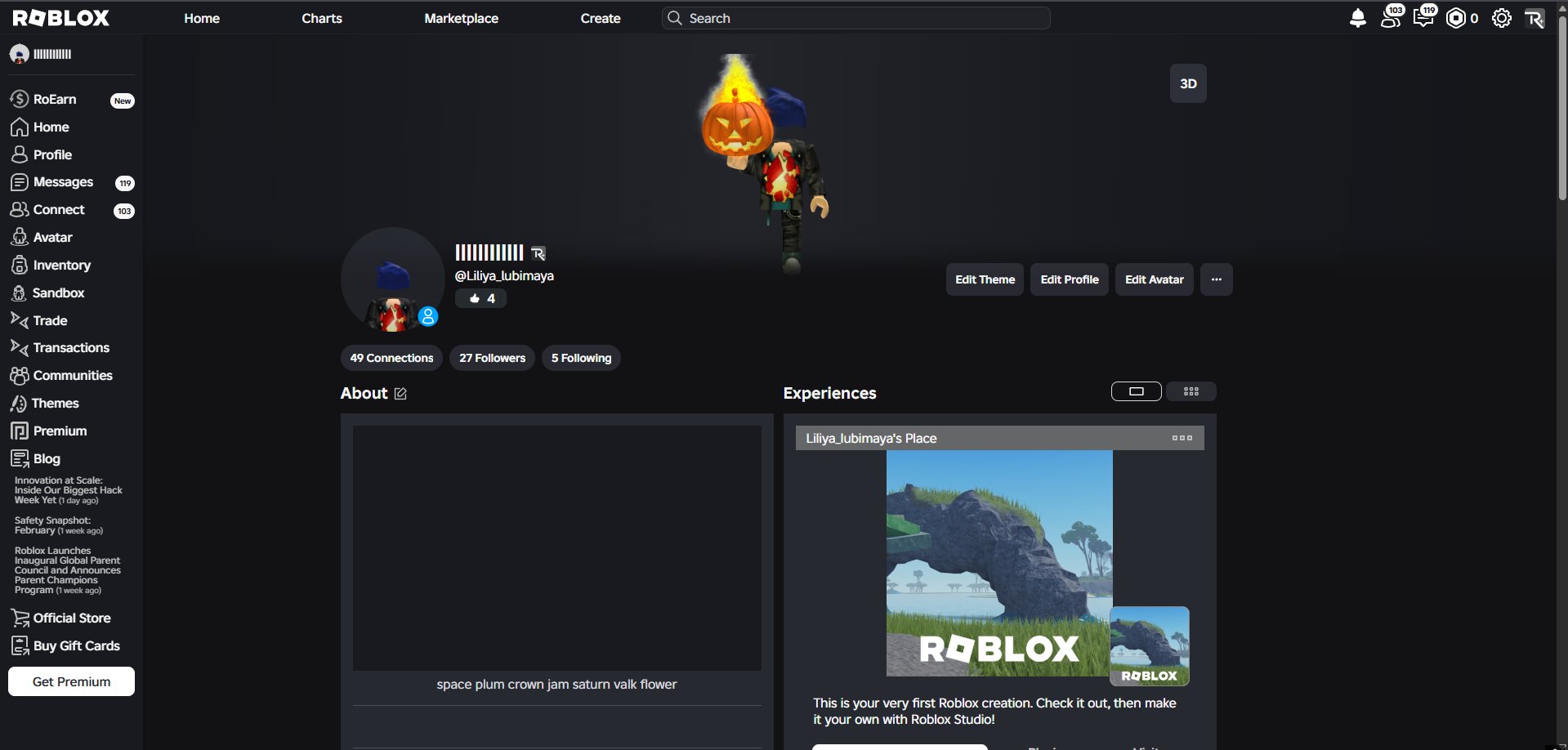 ROBLOX ACCOUNT 200K TOTAL, Sale, Voice chat: Yes