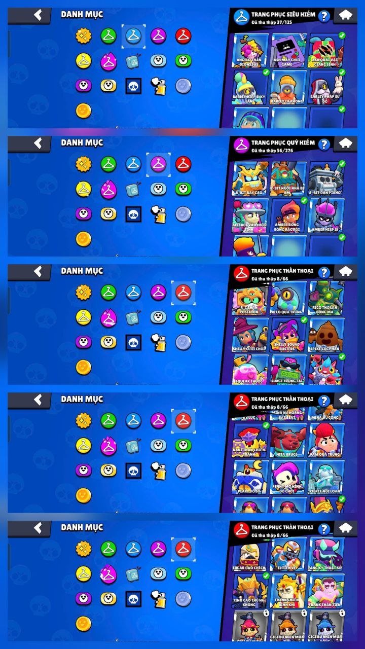 BS# 5➤88/104 Brawlers🌵 25 Max⚡ 45 Hypercharges🔥trophy 34131➤ Rare & Super Rare Skins🎭, trophies 34131, brawlers 88
