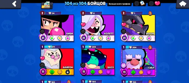 Everything is fast and clear, ak bold, trophies 62356, brawlers 103, primes 37