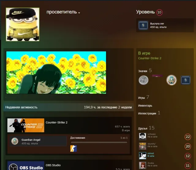 ☘️☑️☑️CS2PRIME ☘️☑️ПОЛНАЯ СМЕННА ДАННЫХ☑️ЕСТЬ МЕДАЛИ☘️☑️, Продажа, Инвентарь пуст, Есть PRIME
