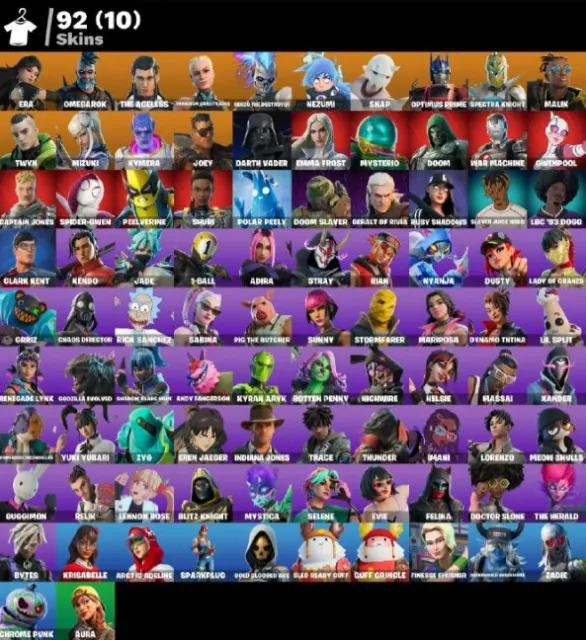 92 SKINS⚡ INSTANT DELIVERY 24/7 ⚡FULL ACCESS 1200VB, Продажа, скины 92