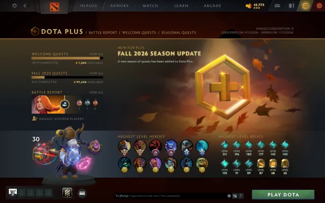 Mainpool l Rank 4500 l Mainpool l Tinker 30 Tier l Invoker 30 Tier l SF 29 Tier l Arc Warden 29 Tier