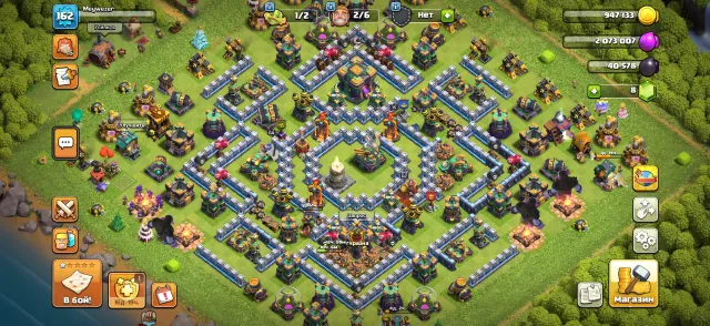 🔥 14TH FULL 100% | 6 workers, 3 workers in the Builder Base | Lots of items, equipment | CHEAP 🔥, 14 TH Home Village, 10 TH Builder Base