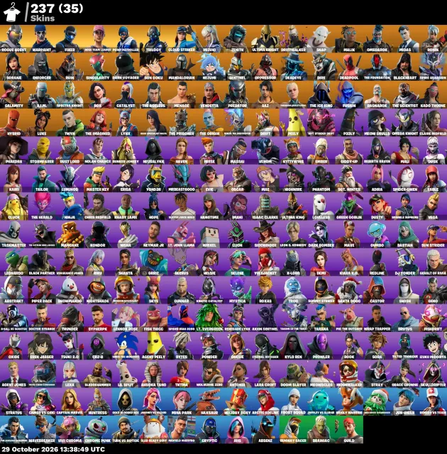 【 Midas 】【 Take The L 】【 Deadpool 】【 Catalyst 】, Sale, skins 237