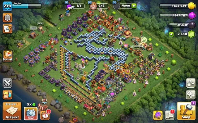 Перепривязка ✅16 TH | 239 LVL | 83/92/64/65/35/1 | топ экипа + 2.6 к гемов, 16 TH Родной Деревни, 7 TH Строителя