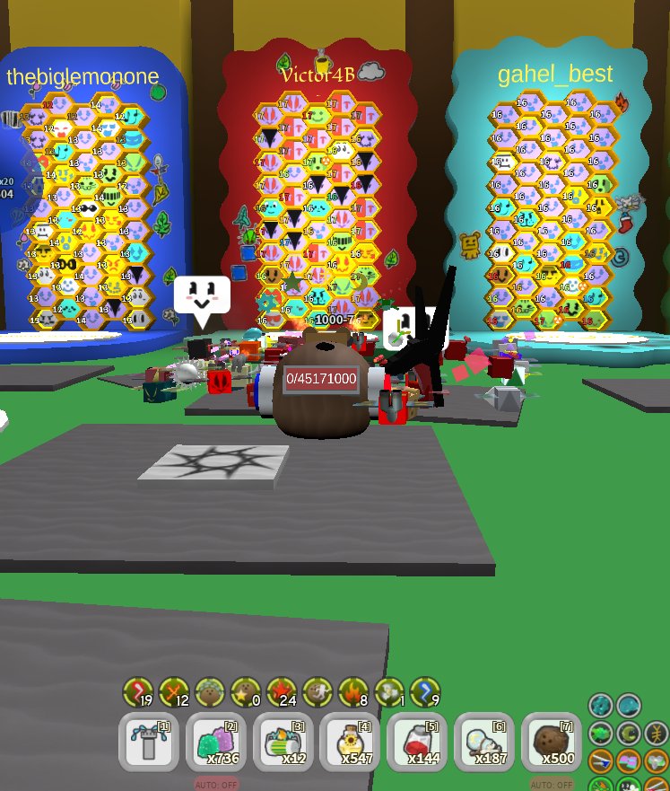 🥶ACCOUNT FOR BEE SWARM SIMULATOR (RED HIVE RED BREAD) WITH 500 RAP🥶, Sale, Voice chat: No