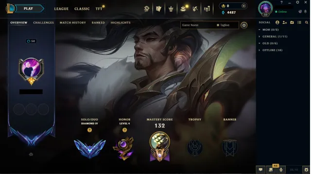 🔥PERSONAL ACCOUNT • D4 • DRAGON OF TRUTH YASUO • PARTY GRAVES • FULL REBIND + EMAIL, Sale, level 50, champions 137, skins 5, Diamond