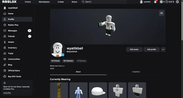 Selling account from 2015 | Cool nickname | wyattkball |, Sale, Voice chat: Available