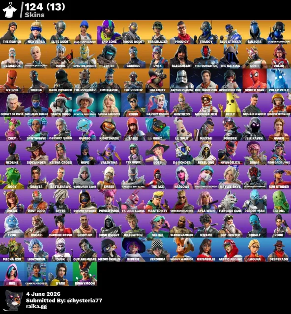 Take the L | Minty axe | The reaper | Trailblazer | Point it out, Sale, skins 124