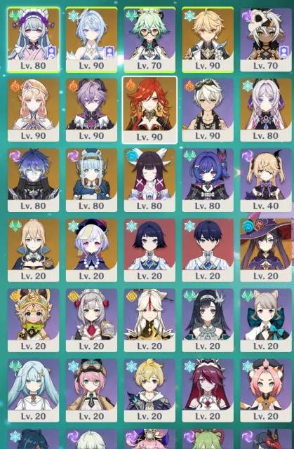 💫 META Account Multiple 5* Characters For Future SO Dire With Primogems (10k+)! 💫, Любая платформа, Почта привязана, Итэр, Прокачанный, AR 57, Примогемы 10000