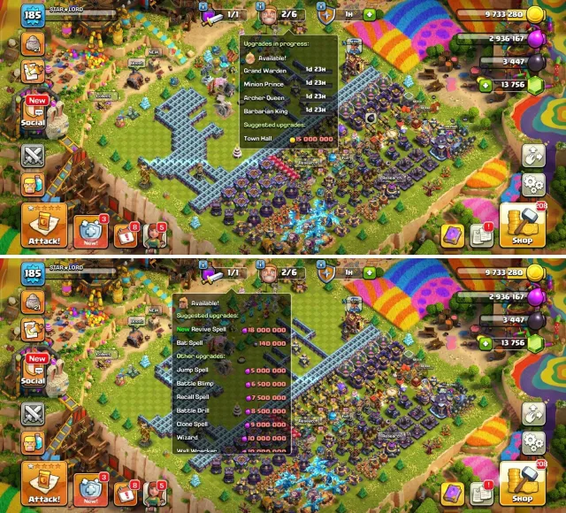 TH 15 🧩99% + MAX🧩13,700+ Gems🧩FULL MAGIC ITEMS🧩War Arena Scenery🧩HERO: 62/63/60/52/40/10🧩, 15 TH Родной Деревни, 10 TH Строителя