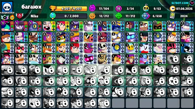 🔥 17 HYPERCHARGES | 47600K BLING | 55K COINS | FULL EMAIL ACCESS 🔥, trophies 4207, brawlers 54