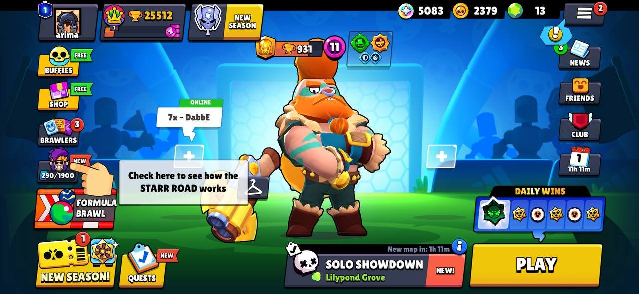 10k 🏆, 8-bit antivirus, 48 brawlers, 5 legit, 7 11 strength + 5 hyper, 90 skins, description👇, trophies 25000, brawlers 67