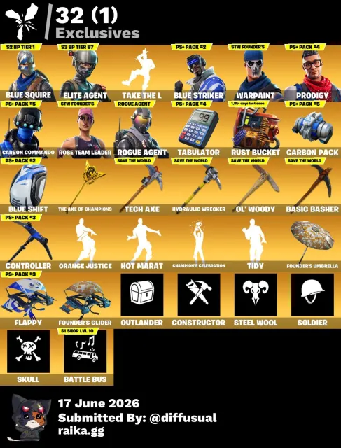 🔥 TAKE THE L | SKULL TROOPER | BLUE SQUIRE | DARK VOYAGER | ELITE AGENT | OLD PVE 🔥, Sale, skins 48