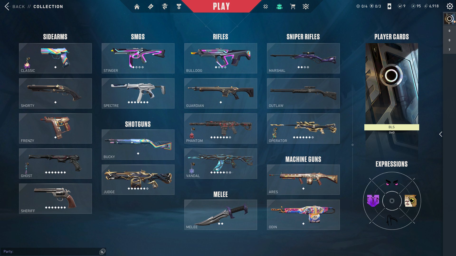 ✅ VALORANT account ✅ 4 Vandal | 3 Phantoms | 4 knives | 2 Sheriffs | Ghost ✅ 97LVL, Sale, Ranked unlocked, Agents: 25, Skins: 53