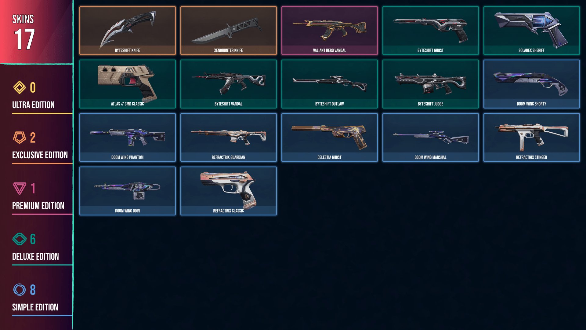 🥑 AP 🥑 2 KNIFE 🥑 17 SKINS 🥑 VALUE: 5325 VP 🥑 RANKED READY 🥑 82 LEVEL 🥑 GPaOy 🥑, Sale, Ranked unlocked, Agents: 20, Skins: 17