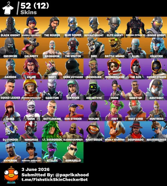 [PC] FA 51 skins | Black Knight | Sparkle Specialist | The Reaper | Blue Squire, Sale, skins 51