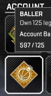 Personal account/With mail 5 relics 600 legendaries 4K Master/Diamond badges, Master, 824 level, Relic: Yes
