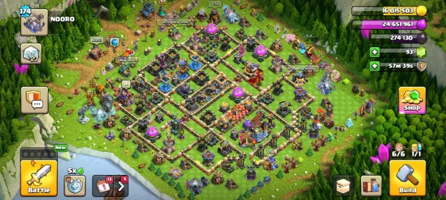 TH18 HARD BASE🏆12X EQUIPMENT (7X MAX LVL 27)🏆 TITAL LEAGUE 27🏆15X SKIN🏆HEROES 41-42-54-37-32-12, 18 TH Родной Деревни