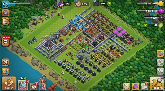 ⚡ AUTO DELIVERY 🟣 WITH EMAIL 🟣 STRONG 15 TH 🟣 HEROES 58/64/41/35/10 🟣 6 BUILDERS 🟣 8 HERO SKINS 🟣, 15 TH Home Village, 10 TH Builder