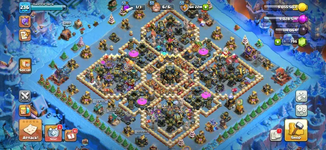 #C13📌СКИДКА📌 TH 17 Макс👑 10x Эпическое Оборудование👑 Герой 96-95-80-75-50-18🔥, 17 TH Родной Деревни, 10 TH Строителя
