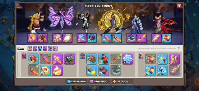 TH18➤Legend 2➤Rank 3367➤Anime Fury Set + Scenery➤Sound Of clash Scenery➤Ws...3427➤16 Equip Max Out, 18 TH Родной Деревни, 10 TH Строителя
